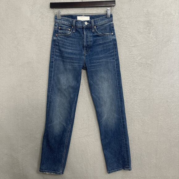 Mother Superior The Tomcat Jeans Frayed Women’s Size 24x25 - Picture 1 of 15